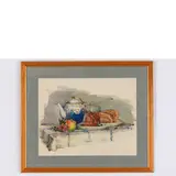 Anatoliy Alekseevich Kazantsev, Chabarovsk, 1908 - Leningrado, 1984 / L'ora del té