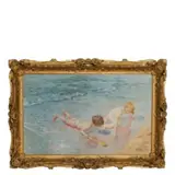 Giulio Aristide Sartorio, Les enfants jouant sur la plage