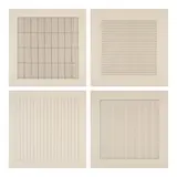 Agnes Martin, Four plates, from Paintings and Drawings 1974-1990 (4 works), 1991, A group of four lithographs in colors on firm transparency paper