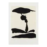 Robert Motherwell, Africa 3, from Africa Suite (Engberg/Banach 71), 1970, Screenprint on JB Green paper