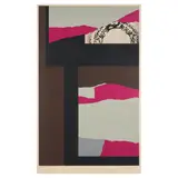 Louise Nevelson, Composition in Violet (Composition for the Inauguration of the Centre Georges Pompidou), 1973, Screenprint in colors on Arches paper