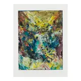 Jules Olitski, Absinthe Mixed with Wine (IV), 1994, Monotype in colors on wove paper