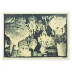 Judy Pfaff, Light or Half Dark, no. 03, 2005, Photogravure, surface roll, and hole punching on Kozo paper