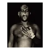 Marc Quinn, Template For My Future Plastic Surgery, 1992, Screenprint with varnish on wove paper