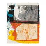 Robert Rauschenberg, Fest, from Illegal Tender L.A. (Gemini 1535), 1991-1992, Lithograph in colors on HMP paper
