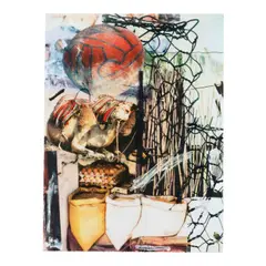 Darryl Pottorf, Over Easy de Marra Kech (Gemini 1846), 2000, Screenprint in colors with pencil addition on wove paper