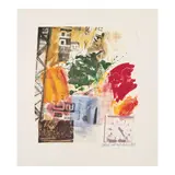 Robert Rauschenberg, Untitled (ROCI Announcement); Poster for ROCI Japan (2 works), 1984; 1986, Two offset lithographs in colors on wove paper
