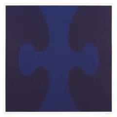 Bill Thompson, Puzzle, 1993, Lithograph in colors on Arches paper