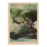 Zao Wou-ki, Untitled (Agerup 204), 1969, Etching with aquatint in colors on Arches paper