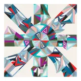 Peter Carr, Constant & Variable #4, 2022, gouache on paper in artist's frame