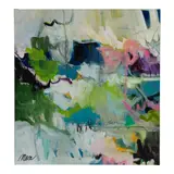 Mary Elizabeth Marvin, Happy Habitat, 2024, acrylic on canvas