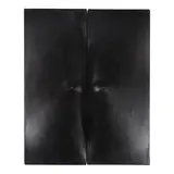 Martin Baran, Erogenous-Noir #1, 2018, oil on shaped canvas on board