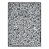 Ordered Chaos, Signal in the Static, 2023, acrylic on canvas