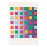 Caroline Pintoff, Squares I, 1982, screenprint on paper