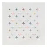 Aubrey Longley-Cook, 41 Flowers, 2016, embroidered thread on paper