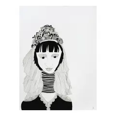 Vania Astorga, Standards, 2024, acrylic and ink on paper