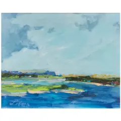 Heidi Libera, Sandy Shores, 2021, giclée on paper