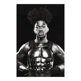 Jesse Green, Lil Nas X, 2022, black and white photograph