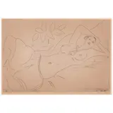 Henri Matisse, Odalisque Couchée (Duthuit 86), 1923, Etching on wove paper