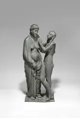 Mutter und Tochter by Gerhard Marcks, 1940, Bronze mit schwarzgrüner Patina, sold Nov 2025