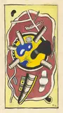 Fernand Léger, Ohne Titel, Um 1940, Gouache und Tusche über Bleistift auf Papier