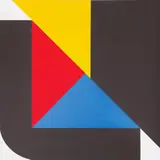 Georg Karl Pfahler, Orlando IV, 1970, Acryl auf Leinwand