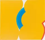 Georg Karl Pfahler, Rondotex, 1965, Acryl auf Leinwand