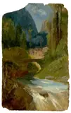 Carl Blechen, Erinnerung an Amalfi