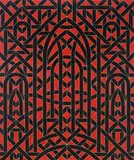 Valerie Jaudon, East End, 1980, Oil on canvas