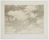 Vija Celmins, Sky (from Untitled portfolio), 1975, 3-color lithograph on Twinrocker handmade rag paper