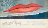 Man Ray, LACMA exhibition poster, 1966, Color offset lithograph on paper