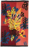 Mimosa by Henri Matisse, 1951, Hand-woven wool tapestry, sold Mar 2015