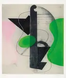 Man Ray, Aerograph, 1970, Silkscreen on Plexiglas