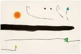 Joan Miró, Untitled (from Le Marteau Sans Maître), 1976, Etching and aquatint on Rives paper
