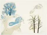 The Four Seasons Suite by Salvador Dalí, 1972, The complete set of four color lithographs on paper, sold Mar 2015