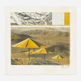 Christo, Yellow Umbrellas, Joint Project for Japan and USA