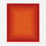 Sequential Chroma by Julian Stanczak, 1978, screenprint in colors, sold Oct 2022