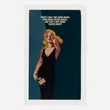 There's Only One Thing Worse Than Being Talked About by The Connor Brothers, 2021, giclée in colors with screenprinted varnish, sold Oct 2022