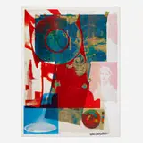 Robert Rauschenberg, Quarry Local One, 1968, offset lithograph in colors