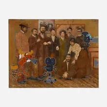 Armando Romero, Action, 2007, mixed media on canvas