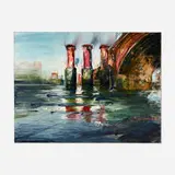 John Monks, Blackfriar's Bridge No. 2, 2006, oil on linen