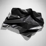 Aldo Chaparro, Acero (Gris Perla Oscuro), 2011, electrostatic paint on stainless steel