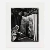 Abelardo Morell, The Loveliest Garden I Ever Saw (from the Alice in Wonderland series), 1998, gelatin silver print