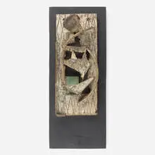 Theodore Roszak, Untitled (Floral Relief), 1961, welded steel with applied patina