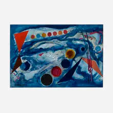 Rolph Scarlett, Untitled, watercolor and gouache on canvas