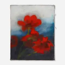 Ross Bleckner, Untitled, 2004, oil on canvas