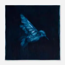 Ross Bleckner, Untitled, 2016, oil on canvas