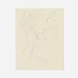 Jean Cocteau, Cracheur de feu, c. 1956, graphite on paper
