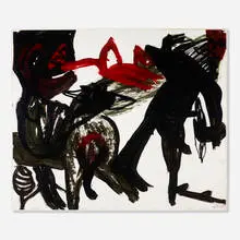 Martin Disler, Untitled, 1982, ink and acrylic on paper