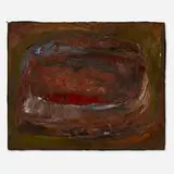 Rex Ashlock, Table Top, 1961, oil on linen